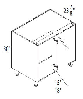 Base corner cabinet - Blind