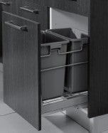 Base cabinet, Garbage pull-out