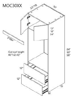 Oven pantry - Microwave oven