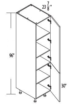 Pantry, 96"H