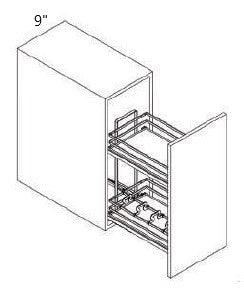 Base cabinet, Spice Rack