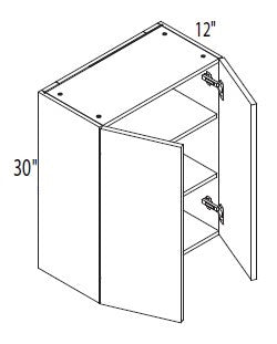 Wall cabinet - 24" to 36"W, 30"H