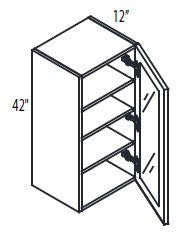 Accessory, Door with glass insert